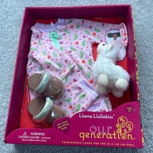 Our Generation Llama Llullabies Set New in Box
